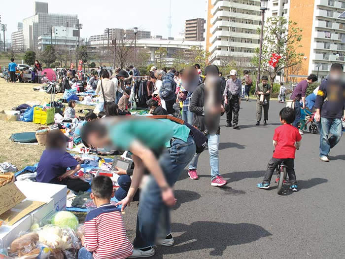 東京フリマリポート大島小松川公園 全国イベント会場レポート フリーマーケット開催情報満載 フリマガイド